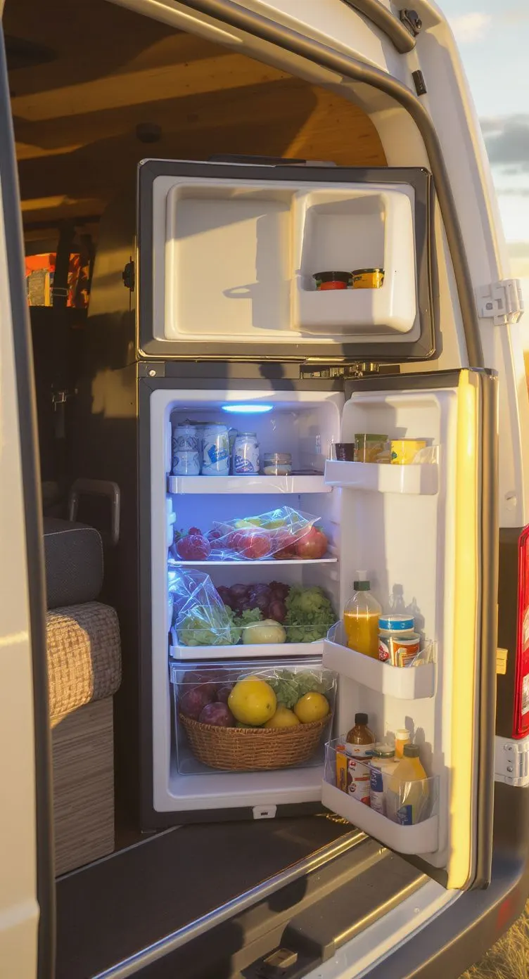 Chest vs Upright Fridge for a Campervan