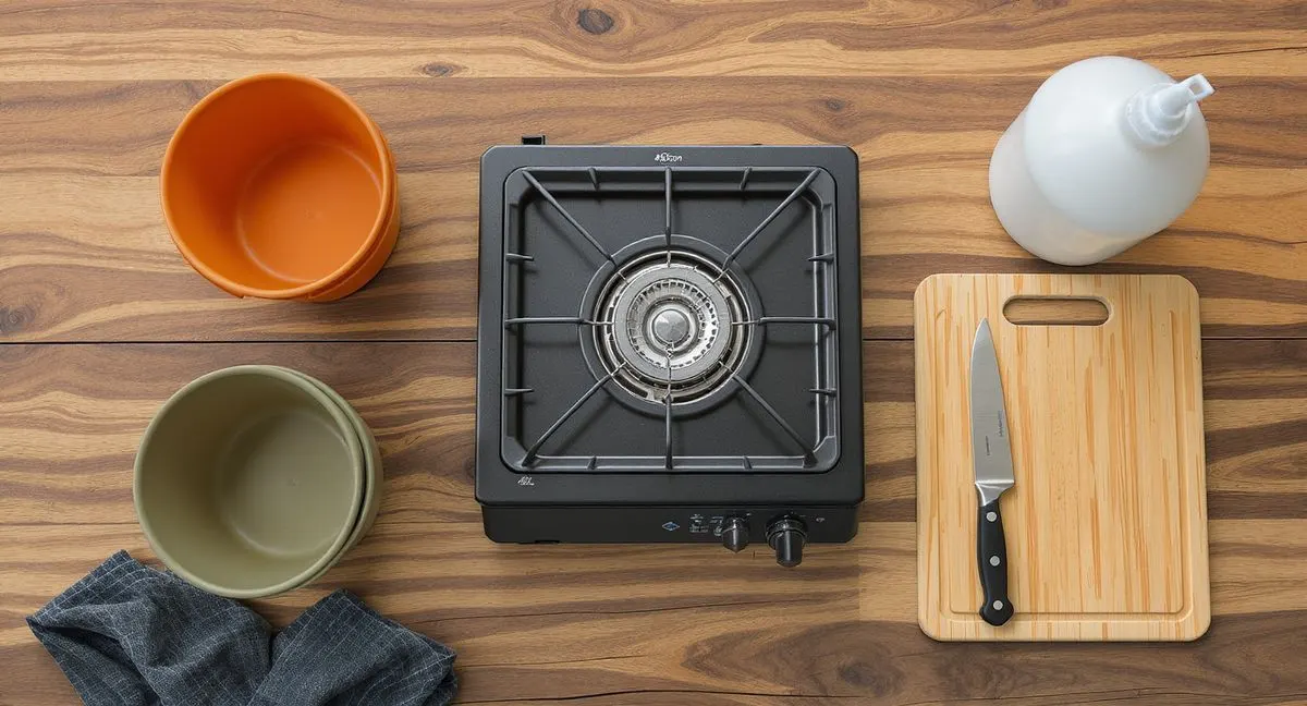 Portable Kitchen Kit for Weekend Car Camping