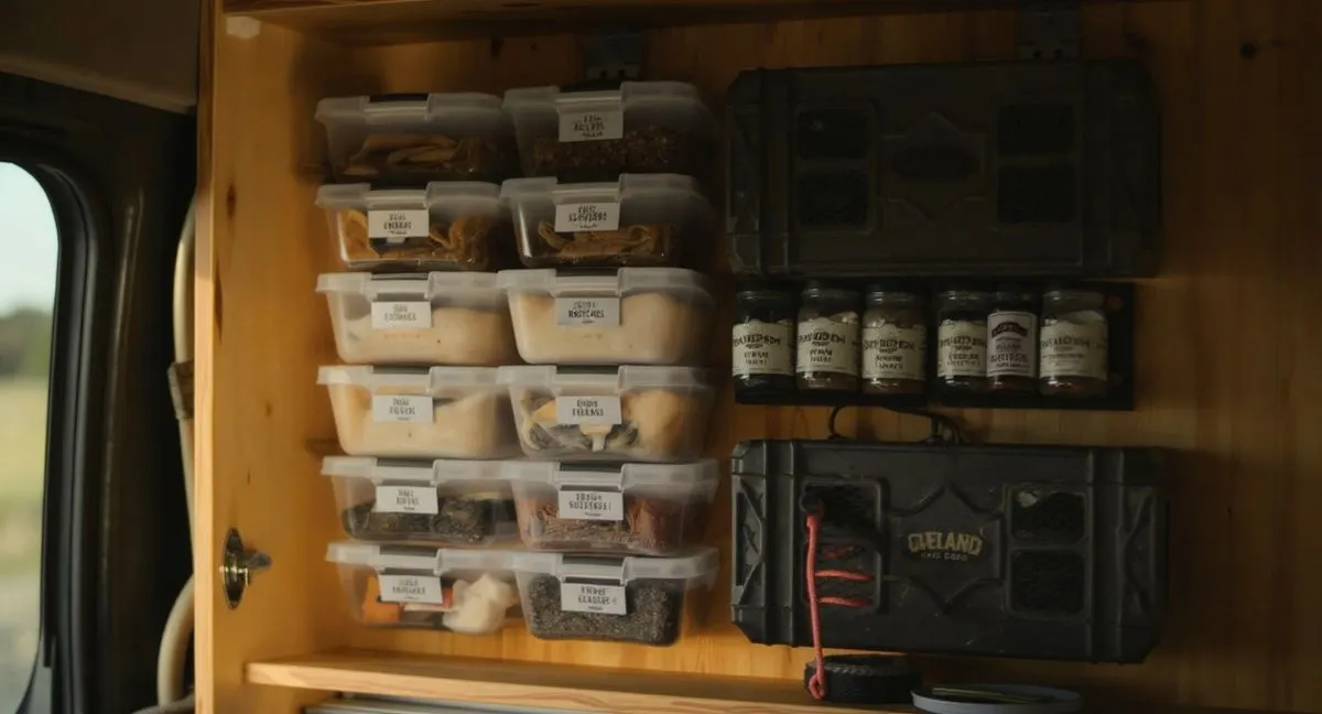 How to Stop Pots, Plates, and Drawers Rattling in a Van
