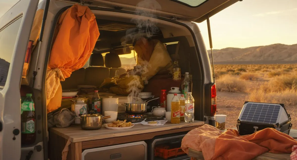 Summer Van Kitchen Survival Guide: Cooking in 100°F Heat