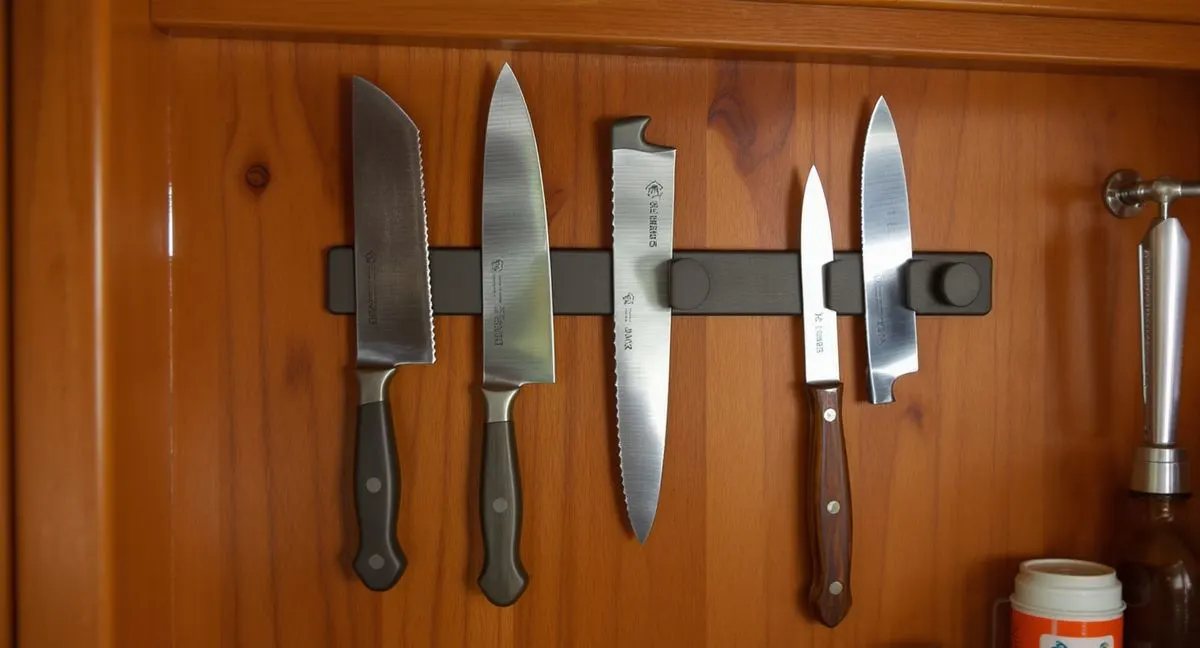 Van Knife Storage and Safety