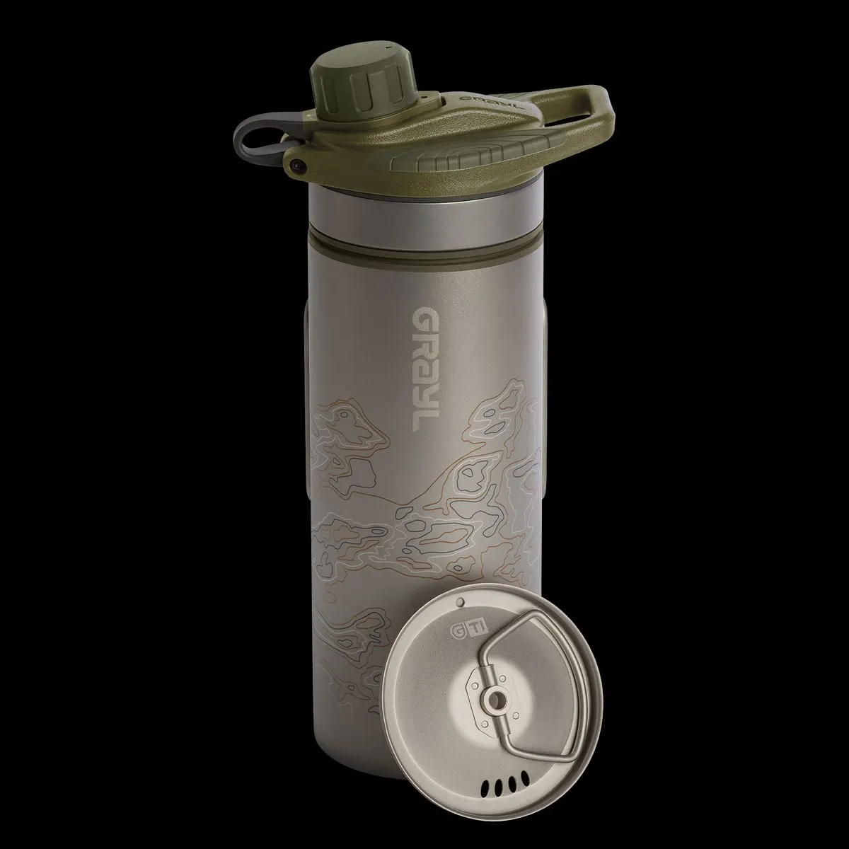 Grayl GeoPress 24oz Water Purifier Bottle