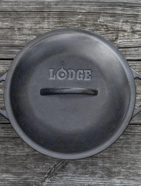 Lodge L8DOL3 5-Quart Cast Iron Dutch Oven