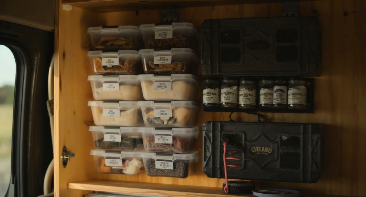 The Complete Van Kitchen Storage Guide (2026)