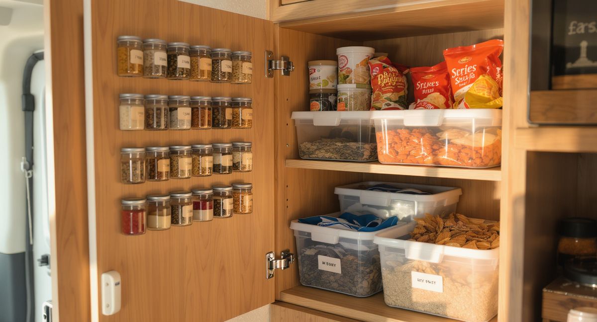 Van Kitchen Storage Solutions That Actually Work