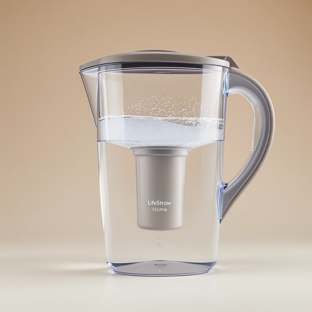 LifeStraw Home 7-Cup Gravity-Fed Water Filter Pitcher